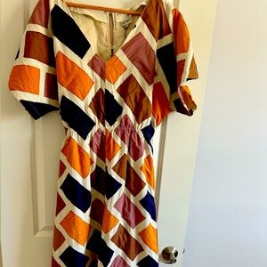 The Oddels Cotton Multicolored Jumpsuit , Size L